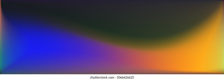 Vivid  Vibrant Original Background. Natural Multicolor Wavy Gradient Mesh. Colorful Sea Wavy Gradient Mesh. Dark Neon Modern Design Backdrop. Water Color Ocean Smooth Surface Illustration.