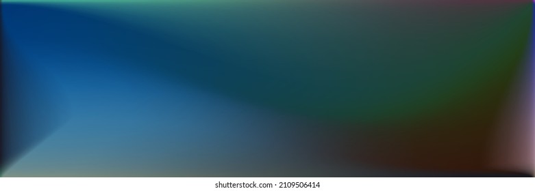 Vivid Vibrant Wavy Gradient Mesh. Water Colorful Smooth Surface Backdrop. Rainbow Sea Ocean Smooth Surface Illustration. Multicolor  Dark Blurred Background. Color Natural Wavy Gradient Mesh.