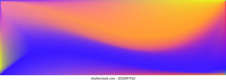 Vivid Water Light Sunset Glow Design Pic. Colorful Sunrise Blurred Neon Bright Gradient Mesh. Pastel Multicolor Sky Curve Liquid Gradient Backdrop. Fluid Color Dynamic Wavy Vibrant Background.
