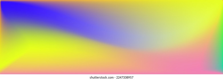 Vivid Water Multicolor Bright Wavy Gradient Mesh. Neon Color Sunrise Light Dynamic Wallpaper. Curve Vibrant Liquid Glow Pastel Gradient Backdrop. Fluid Sky Colorful Blurred Sunset Design Pic.