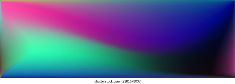 Malla Vivid Water Wavy Gradient. Malla de gradiente ondulado oscuro neón. Fondo de las líneas horizontales oceánicas coloridas. Ilustración de superficie lisa en blanco brillante de color. Fondo de moda vibrante arcoiris.