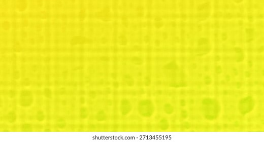 Ilustração de fundo de gradiente amarelo vívido (fundo de imagem de verão)