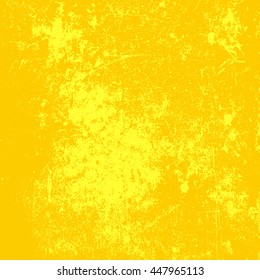 vivid, yellow, grunge paper background with two colors