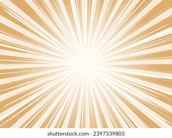 Vividly sparking concentrated line material_orange