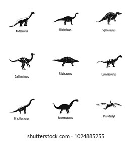 Viviparous lizard icons set. Simple set of 9 viviparous lizard vector icons for web isolated on white background