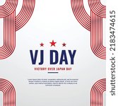 VJ Day Design Background For International Moment