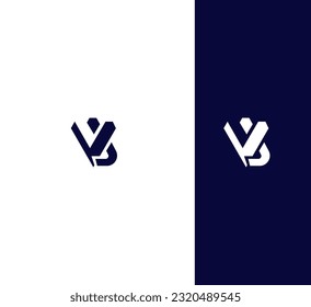VJ, JV letter modern branding logo