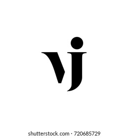 vj letter logo