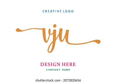 El logotipo de la inscripción de VJU es sencillo, fácil de entender y autoritario