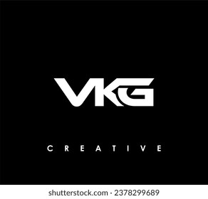 VKG  Letter Initial Logo Design Template Vector Illustration