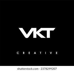 VKT Letter Initial Logo Design Template Vektorgrafik