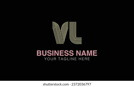 VL initial logo | initial based abstract modern minimal creative logo, vector template image. luxury logotype , real estate homie . typography . initials 