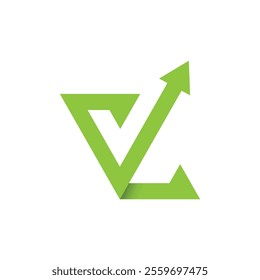 VL initial logo vector, initial brand name, clean and strong company logo design