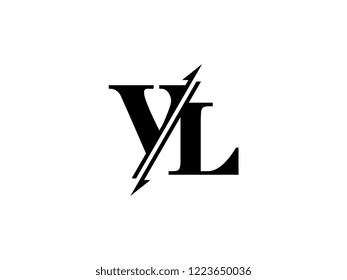 VL initials logo sliced