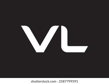 VL letter logo and initial logo design