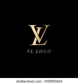 vl logo design. vector illustration.