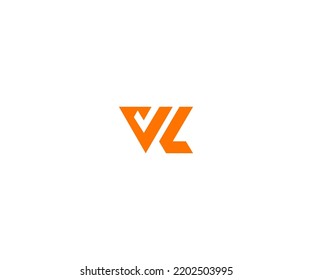 VL, LV initial Letter logo monogram designs modern vector templates