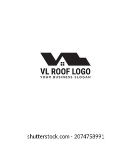 VL OR VAL ROOF LOGO DESIGN