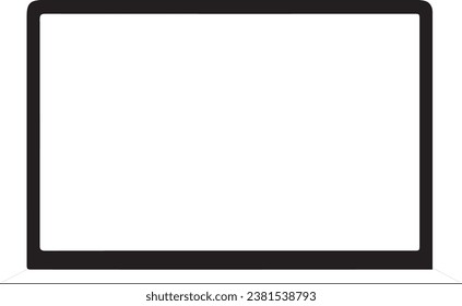 vlcd monitor isolated on white,business, computer, design, desk, device, digital, icon, illustration, isolated, laptop, line, monitor, outline, screen, set, sign, symbol, technology, vector, web, app,