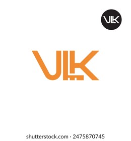 VLK Logo Letter Monogram Design