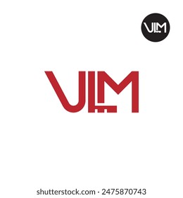 VLM Logo Letra Monograma Diseño