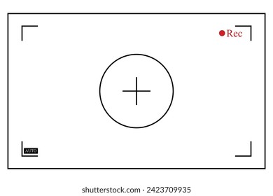 Vlog Video Frame Sticker Design 