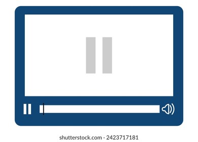 Vlog Video Frame Sticker Design