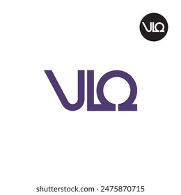 VLQ Logo Letter Monogram Design