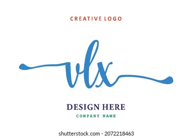 El logotipo de grabado VLX es sencillo, fácil de entender y autoritario