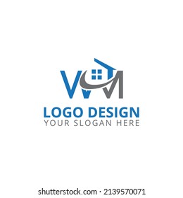 Vm Logo Design Professional Logo Stock Vector (Royalty Free) 2139570071 ...