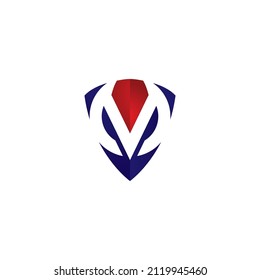 VM Logo Modern Design
suitable for technology logo