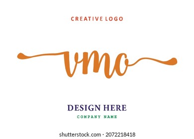 VMO lettering logo is simple, easy to understand and authoritative
