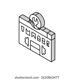 vmware data recovery isometric icon vector. vmware data recovery sign. isolated symbol illustration