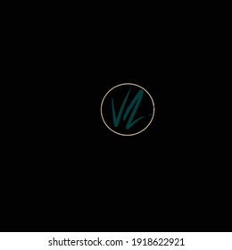 VN handwritten logo for identity