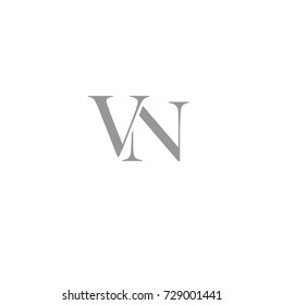 VN Letter Logo, Icon, Vector element design
