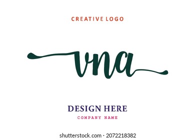 VNA lettering logo is simple, easy to understand and authoritative