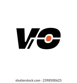 VO brand name initial letters with TECHNOLOGY dots monogram.