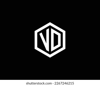 VO Logo design vector template