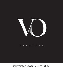 VO Monogram Logo Minimal Elegant Letter mark for Luxury, Fashion   Creative Brands	
