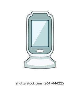 voc monitor de qualidade do ar cartoon. co2 partículas, temperatura da umidade, precisão de calibração voc sinal do monitor de qualidade do ar.