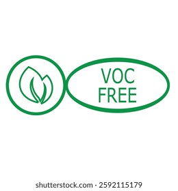 VOC FREE LOGO VECTOR İCON