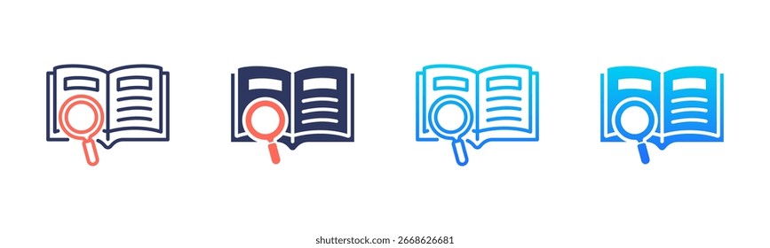 Vocabulary Icon Pack In Multiple Styles