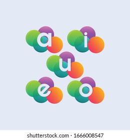 vocal letter Premium Logo Vector