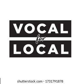 Vocal For Local Scalable Vector Logo