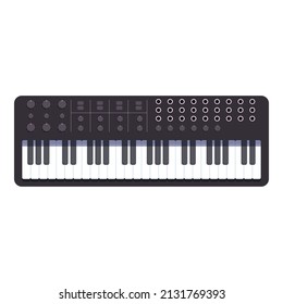 Vocal synthesizer icon cartoon vector. Music dj. Mixer controller