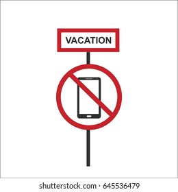 Vocation. Sign no phone
