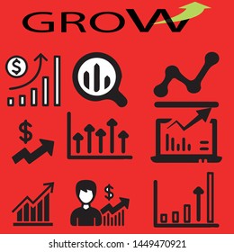 VOCATIONAL GROWTH LOGO CAN MAKE YOUR BUSINESS LOGO OR OTHER PROMOTIONS