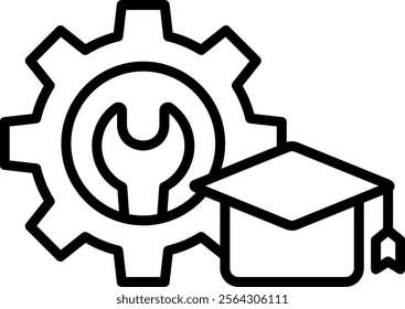 Vocational Icon Element For Design