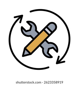 Vocational Icon Element for Design