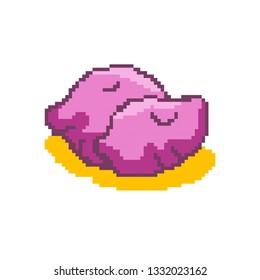 vocter Taro  concept in pixel art